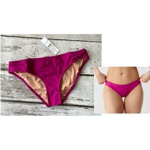 J. Crew Hipster Full-coverage Bikini Bottom - Sz M